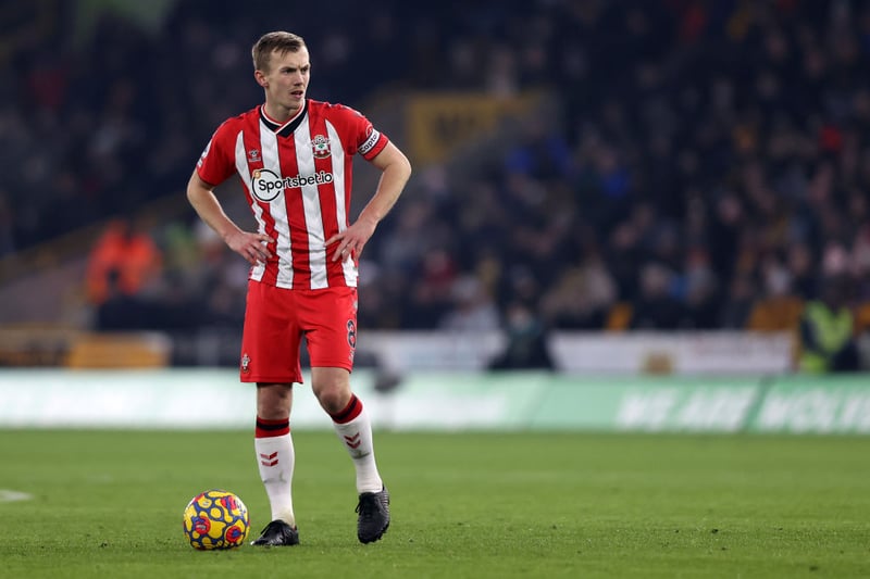 Start of season overall squad market value: £215.46m. Current squad market value: £222.08m. Overall percentage change: +3.1%. Most valuable player: James Ward-Prowse (estimated market value = £28.8m)