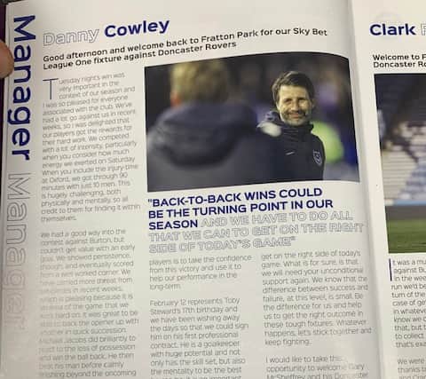DC’s programme notes 