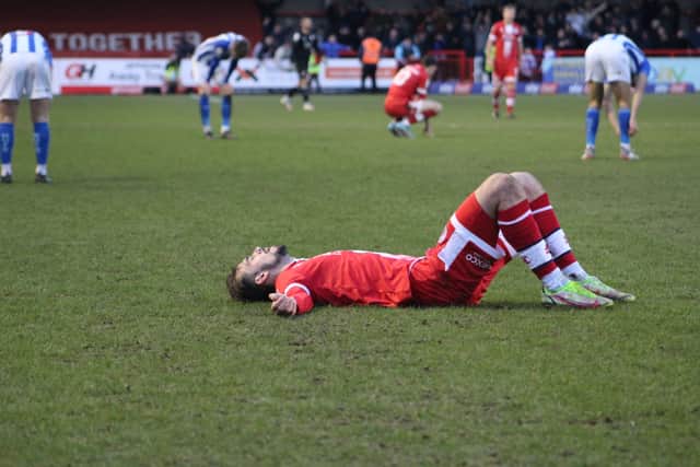 Jack Powell at the final whistle
