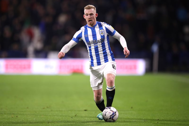 Bournemouth have joined the race to land Huddersfield Town midfielder Lewis O’Brien for around £10 million. Leeds have been linked in the past. (The Sun) (Photo by George Wood/Getty Images)