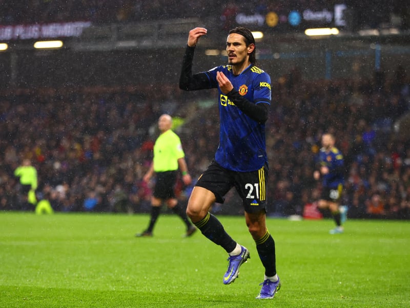 Edinson Cavani is expected to leave Manchester United when his contract expires this summer, and is keen on a move to La Liga. (Fabrizio Romano) (Photo by Clive Brunskill/Getty Images)