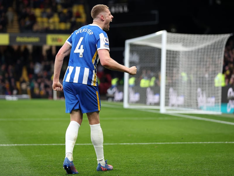 Chelsea FC are considering a summer move to sign Brighton defender Adam Webster. (Mirror) (Photo by Mark Thompson/Getty Images)