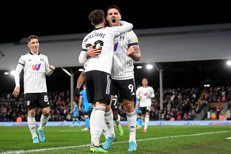 Actual position: 1st. Actual points: 64. Fulham tend to score their goals early on and won 7-0 against both Blackburn Rovers and Reading this season. 