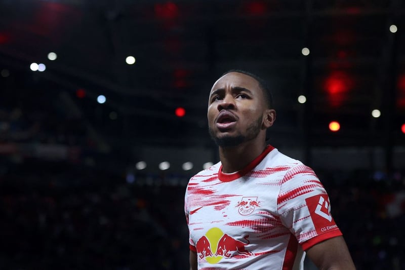 Manchester United are exploring the possibility of signing RB Leipzig midfielder Christopher Nkunku this summer. (ESPN) (Photo by RONNY HARTMANN/AFP via Getty Images)
