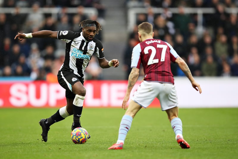 Despite some big January signings, Allan Saint-Maximin remains Newcastle’s priciest player at £28.8m.