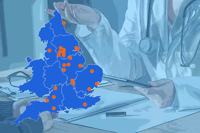 The 25 Clinical Commissioning Group (CCG) areas in England where the highest proportion of patients had to wait more than 28 days for an appointment in December.