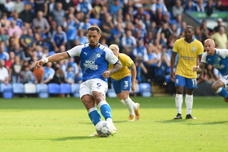 Jonson Clarke-Harris scored more than 30 goals for the Posh last year, helping them to the League One title. 
