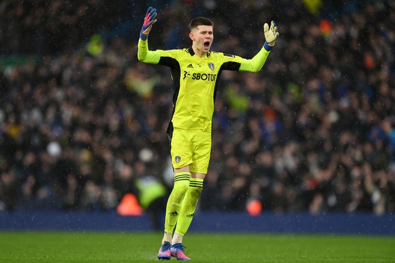 The Leeds stopper hasn’t been in the best of form lately, but it will take a lot for him to lose his place at Elland Road. (Photo by Shaun Botterill/Getty Images)