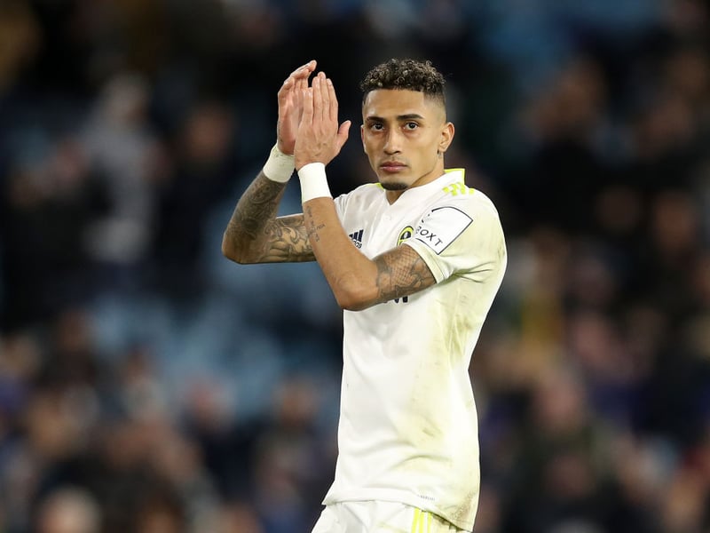 Arsenal have joined the race for Leeds winger Raphinha, but the Gunners have plenty of work to do if they are to complete a transfer this summer. (Gianluigi Longari) (Photo by George Wood/Getty Images)