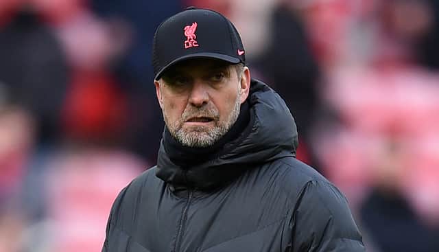Liverpool boss Jurgen Klopp. Picture: OLI SCARFF/AFP via Getty Images