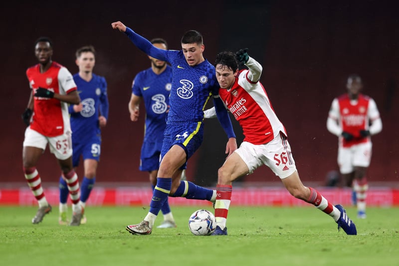 Chelsea are facing a battle to keep hold of academy star Xavier Simons amid reported interest from Brighton, Southampton, Norwich and Watford. (Goal) (Photo by Alex Pantling/Getty Images)