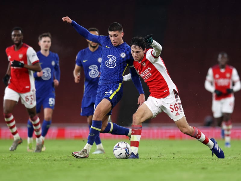 Chelsea are facing a battle to keep hold of academy star Xavier Simons amid reported interest from Brighton, Southampton, Norwich and Watford. (Goal) (Photo by Alex Pantling/Getty Images)