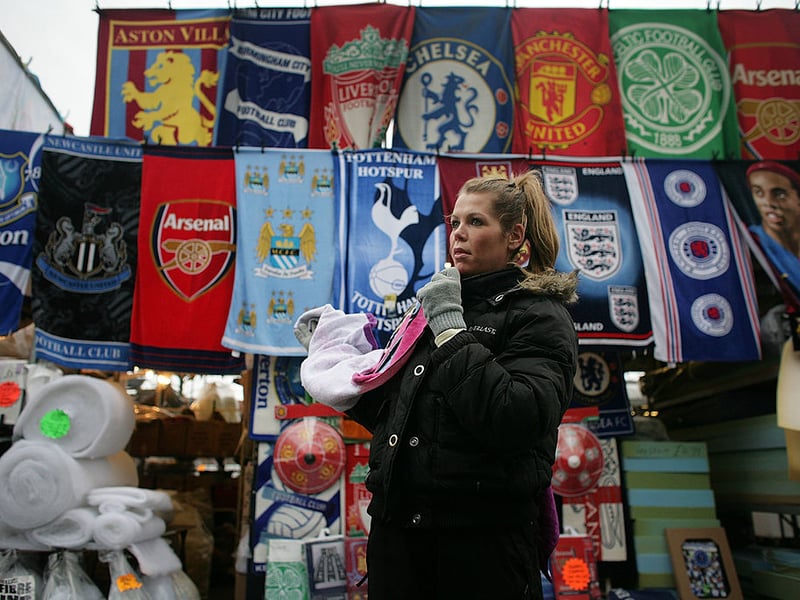 Hardware and bath towel stall holder Katie Jones waits for customers at  the Bull Ring Market, which has been voted the best in England February 29, 2008, in Birmingham, England. The Bull Ring Market has been voted the best market in England by the National Association of Best Market Authorities. Judges praised it's friendliness and value for money. 
