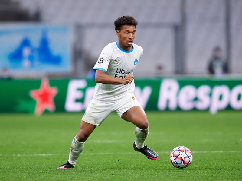Aston Villa have ‘notably scouted’ reported Newcastle, Leeds United and Manchester United target Boubacar Kamara. (But! Football Club) (Photo by Alex Caparros/Getty Images)