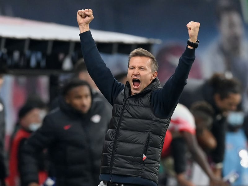 Jesse Marsch will reportedly be in charge for Leeds United when they take on Leicester next week after agreeing terms to be their new manager. (90min) (Photo by Stuart Franklin/Getty Images)