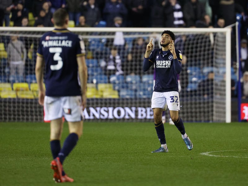 Brentford scouts have been left ‘wowed’ by Millwall youngster Tyler Burey and could move for the attacker this summer. (The Sun) (Photo by Andrew Redington/Getty Images)