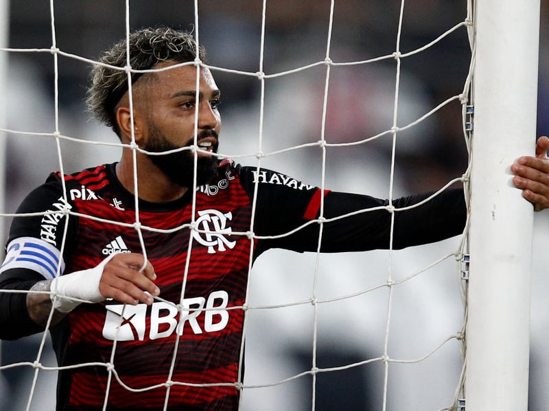 West Ham and Brighton are part of a three-club race alongside Atalanta to sign Flamengo striker Gabriel Barbosa. (Goal) (Photo by Buda Mendes/Getty Images)