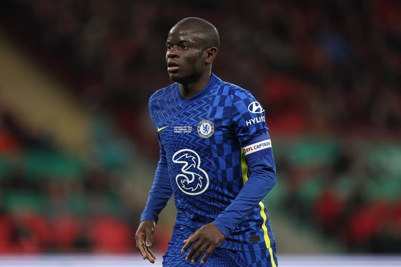 N’Golo Kante made five interceptions during the match and was vital in keeping Liverpool out.