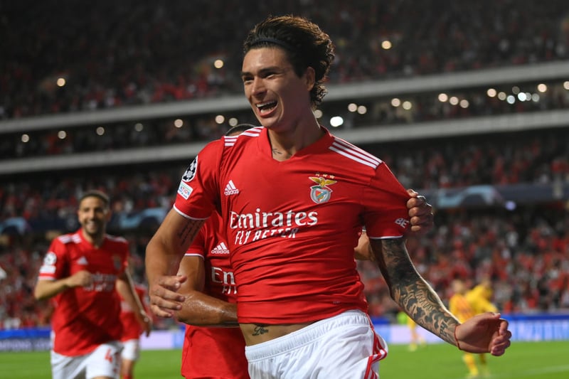 Promising striker Darwin Nunez is keen on a move to Liverpool, with current club Benfica said to rate the player at around £55m. West Ham and Brighton have both been linked in the past. (Football Insider)