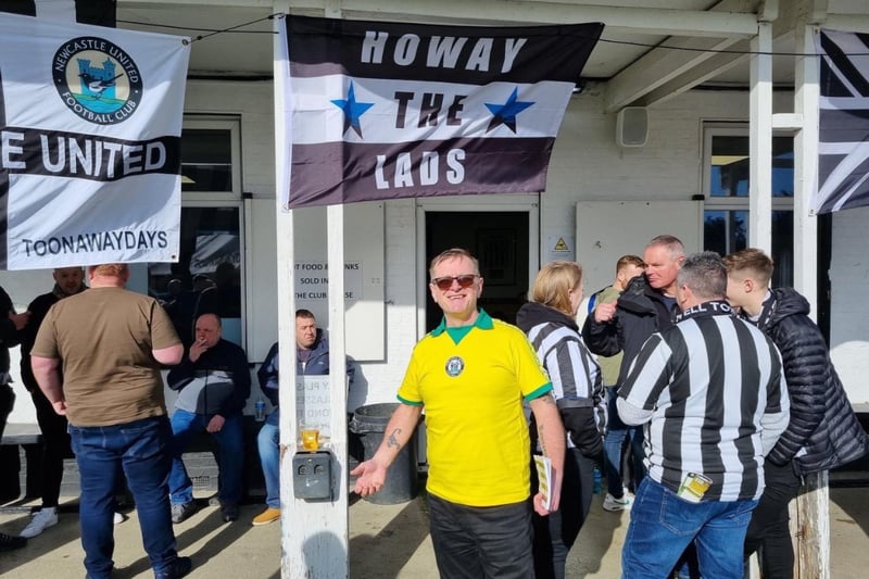 Newcastle fans visit Hanwell Town before beating Brentford - the non-league club went viral on Twitter after fans discovered its unique links to Newcastle.