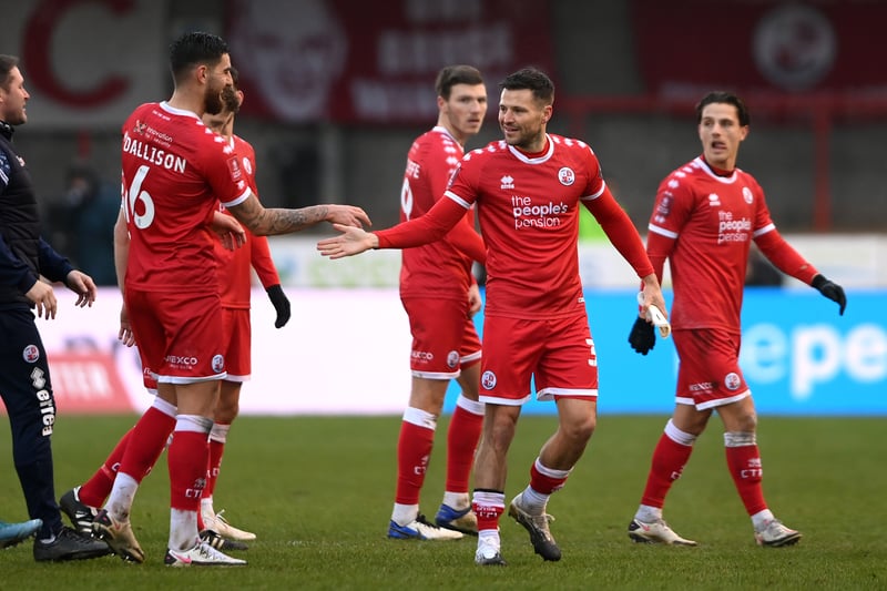 Crawley Town shocked Leeds when they tore apart Marcelo Bielsa’s side last season. Former TOWIE star and Heart radio presenter Mark Wright even made an appearance.