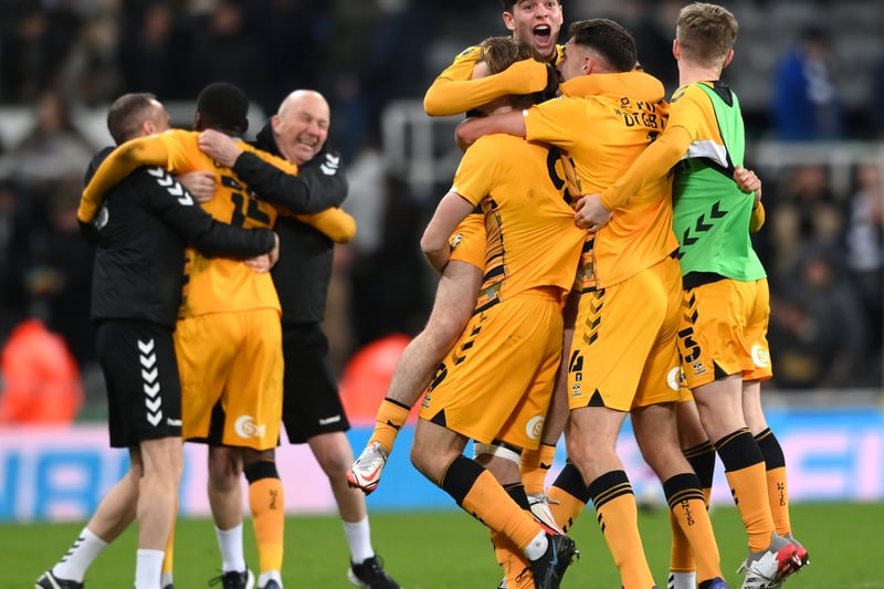 League One side Cambridge United stunned the Magpies when a second half goal from Joe Ironside knocked them out of the FA Cup. They were then beaten 3-0 by Luton Town in the fourth round.