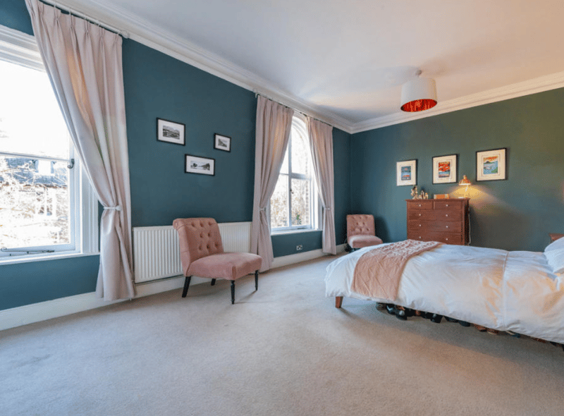 There are six double bedrooms with plenty of room for all the family
