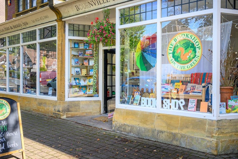 The Bookshop on the Green in Bournville is an independent bookshop that hosts events and has a great collection for residents to peruse. (Photo - Bookshop on the Green)