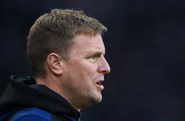 Newcastle United head coach Eddie Howe.(Photo by Stu Forster/Getty Images)