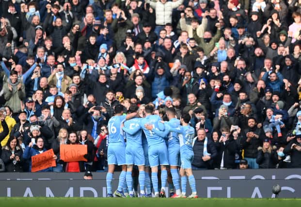 Manchester City could make several changes on Sunday. Credit: Getty.
