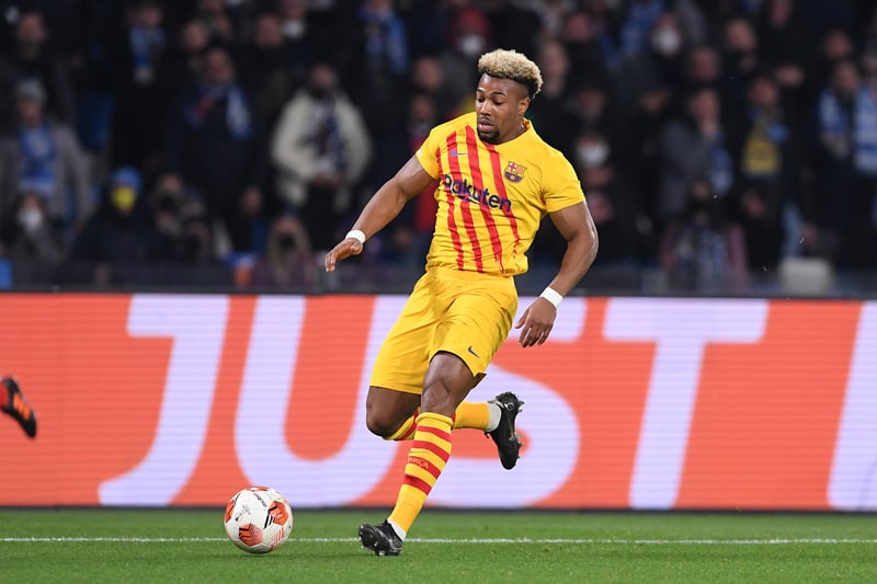 Barcelona are yet to decide if they will offer Wolves winger Adama Traore a permanent deal at the end of the season when his loan ends (as) 