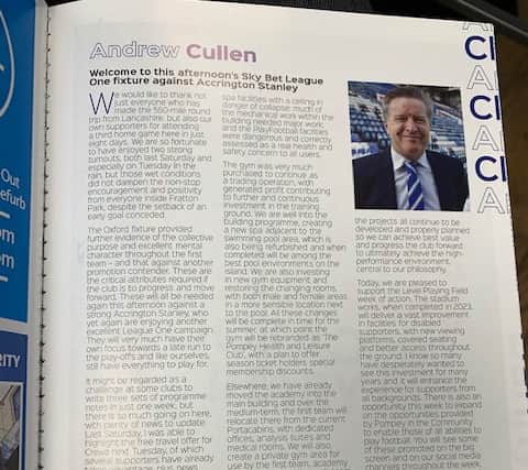 Andy Cullen’s programme notes 