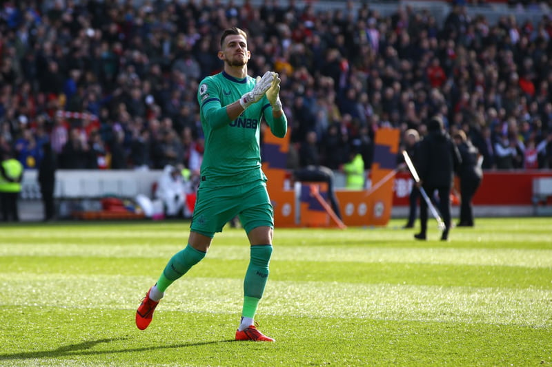 Looked shaky from Brighton’s set pieces, and so that proved when he was at a standstill for Lewis Dunk’s header. That said, Newcastle hung on and it’s only four goals conceded from Dubravka this calendar year. 
 