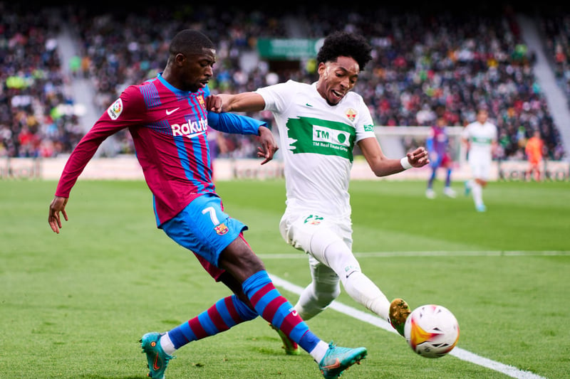 Dembele was expected to leave Barcelona in January and Newcastle were said to be interested.  He has remained at the Camp Nou but is yet to pen a new deal with the Catalan giants.