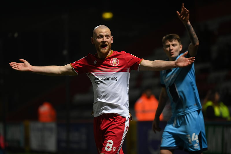 Paul Tisdale’s Stevenage have lost their last three home matches, so that has affected their placing slightly. They’ve got 24 points from playing 18 games in front of their own support this season.
