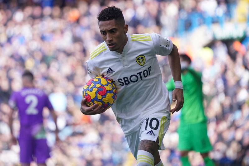 Ex-footballer Tim Sherwood has urged Spurs to sign Leeds United star Raphinha, claiming he would be a “low-risk signing” and “great player” for Antonio Conte’s side. Liverpool and Man Utd are also said to be keen on the Brazil star. (The Analysis Show)