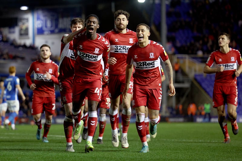 Chris Wilder has changed the fortunes of Boro around and they’re on the fringes of the play-off but their away form needs to be improved if they are to get there. Boro have 21 points from 19 games.