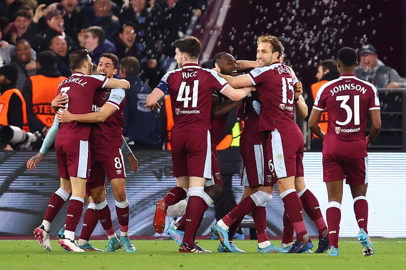 The Hammers have impressed in the Premier League and Europa League this season - and David Moyes’ men are expected to secure a seventh placed finish.