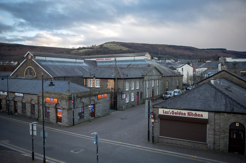 Rhondda Cynon Taf, home to Aberdare (pictured) handed out 286 fines since 2017, giving the district 5th place in the rankings. 
