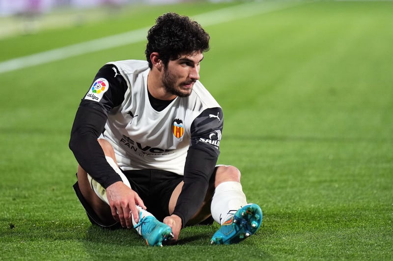 Wolves are being linked with a move for Valencia winger Goncalo Guedes.
(Estadio Deportivo)