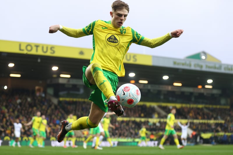 A summer loan signing for newly-promoted Norwich City, Brandon Williams has been a regular for the Canaries, making 26 appearances in all competitions.
Unfortunately for the full-back his season has been stuck in a relegation fight and it’s looking likely that it will appear on his CV come 22 May.