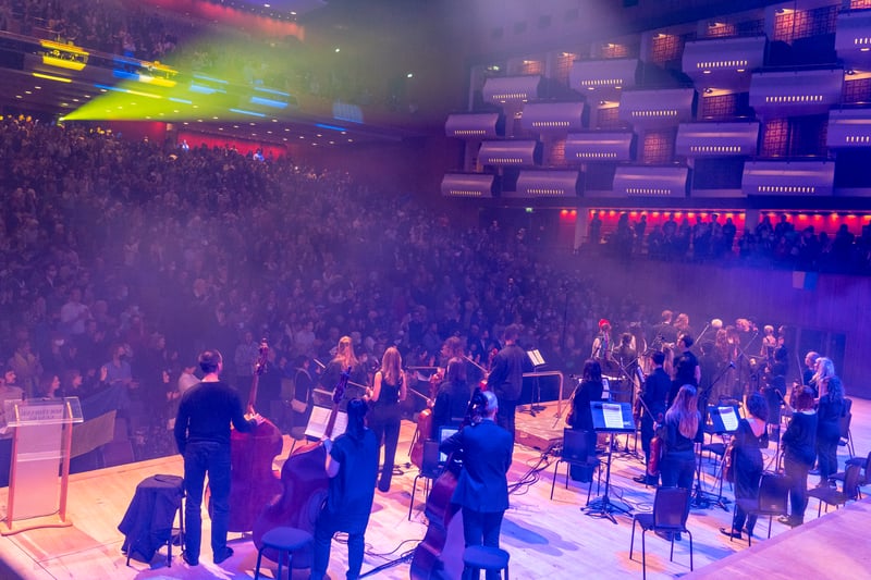 Southbank Centre’s Royal Festival Hall hosted Slava Ukraini - a specially curated night of music, poetry and spoken word.