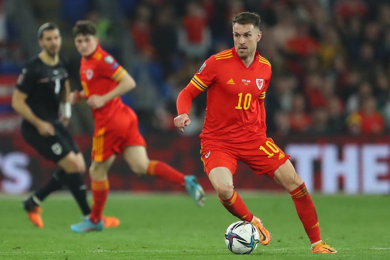 No goal contribution for Ramsey but the midfielder got through the whole match. One of Wales’ leaders
