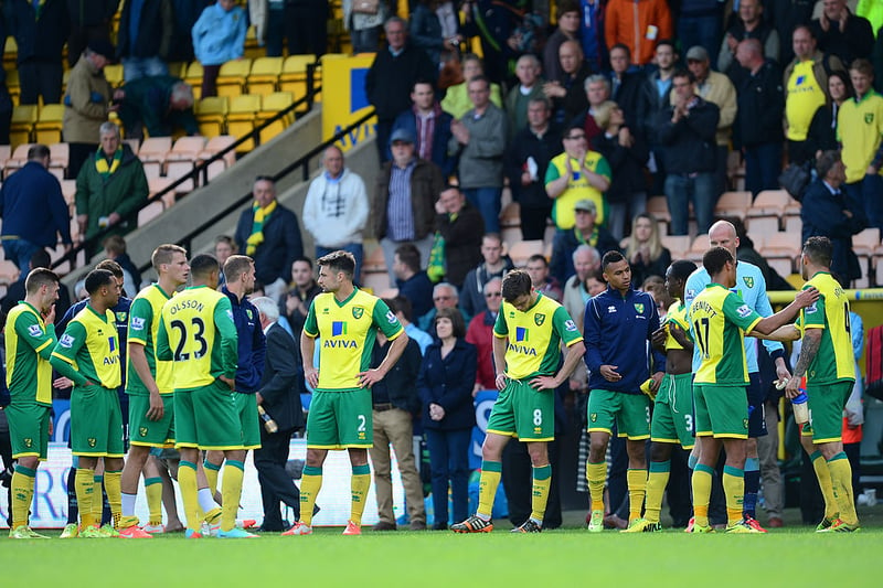Norwich City (33), Fulham (32) and Cardiff City (30) were relegated. 