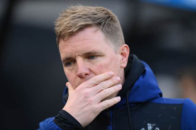 Newcastle United head coach Eddie Howe is close to guiding the club to Premier League safety. 