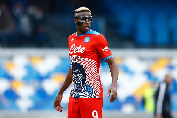 Manchester United are said to be leading the race to sign Napoli striker Victor Osimhen. The 23-year-old has scored 11 goals in Serie A this season. (Tuttosport)