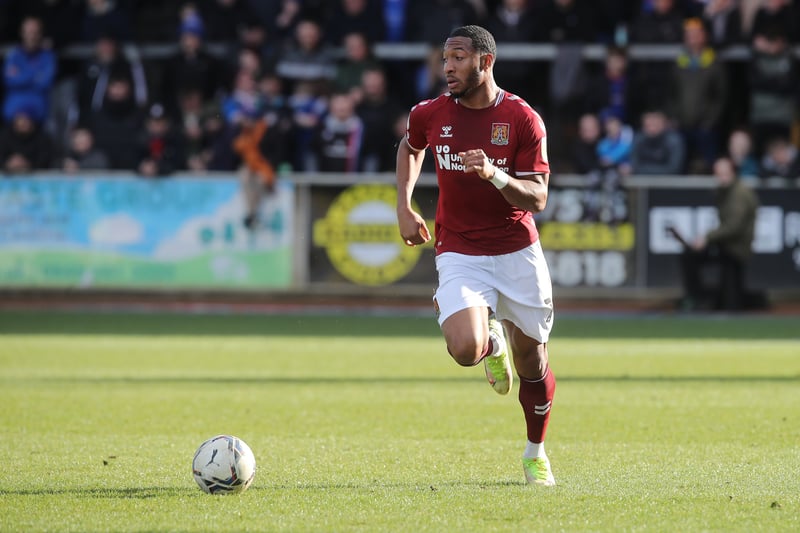 Joined Bristol Rovers’ promotion rivals Northampton and has overcome injury problems to feature regularly for the Cobblers.
