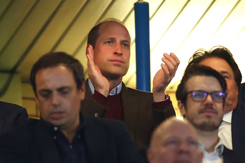 Prince William is probably Aston Villa’s most high-profile supporter and is believed to have a personal net worth of around £24million.