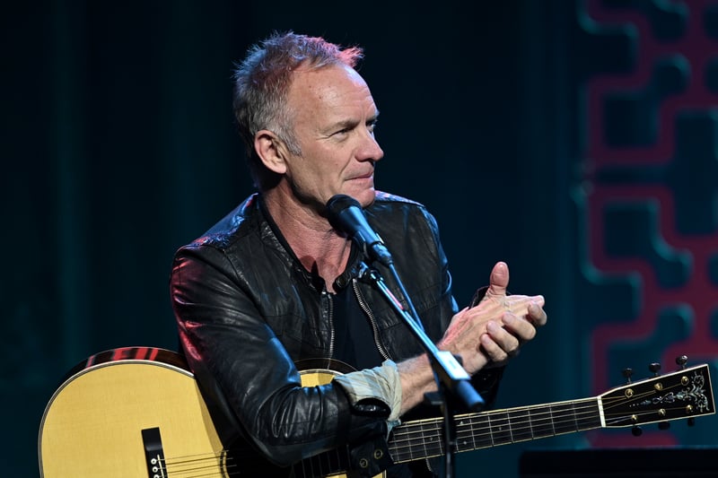 Sting was born in Wallsend and is a big Newcastle fan, despite moving down south.