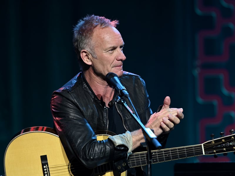 Sting was born in Wallsend and is a big Newcastle fan, despite moving down south.